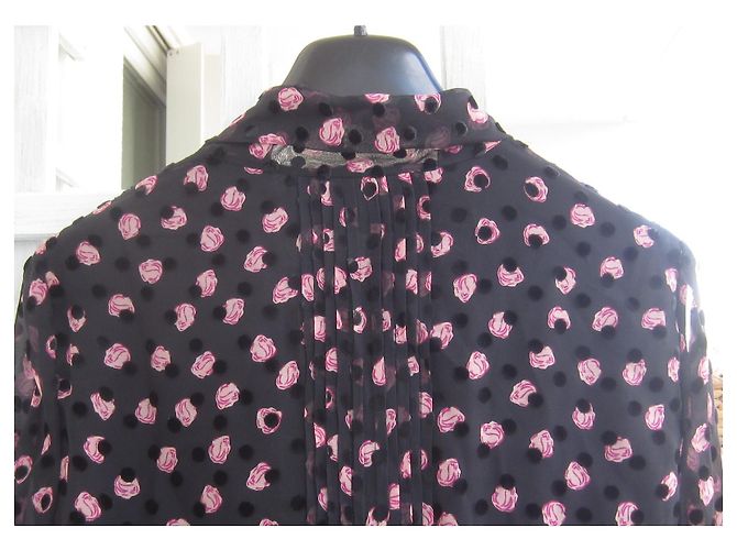 Abito Diane Von Furstenberg DVF Aleka in seta nera Nero - vista 9