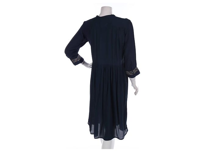 Noa Noa Kleid Dunkelblau Polyester - Ansicht 2