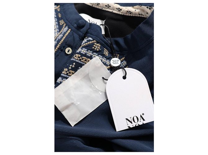Noa Noa Kleid Dunkelblau Polyester - Ansicht 3