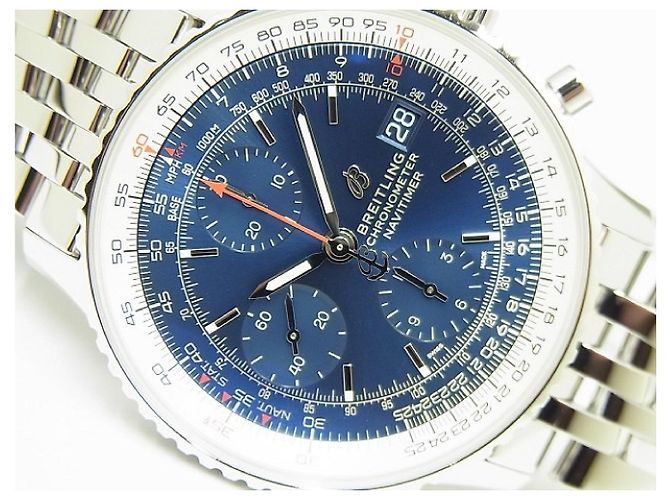 BREITLING Navitimer1 Chronograph 41 blue Dial A113C-NP Mens - view 2
