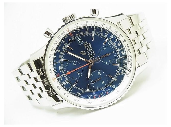 BREITLING Navitimer1 Chronograph 41 blue Dial A113C-NP Mens - view 6