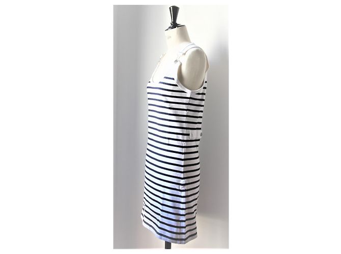 Autre Marque Vestido de playa JPG Sailor blanco de algodón L - vista 3