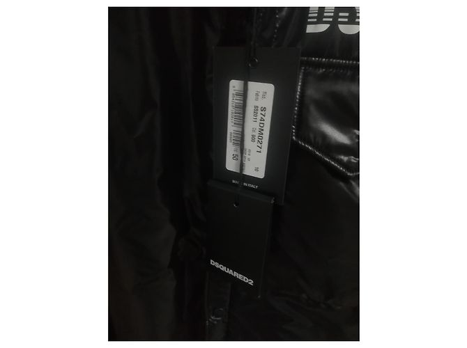 Autre Marque Dsquared2 Black Polyester Jacket - view 3