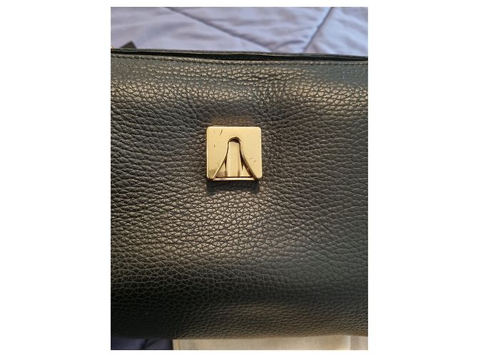 Borsa Valentino Garavani in pelle nera Nero - vista 3