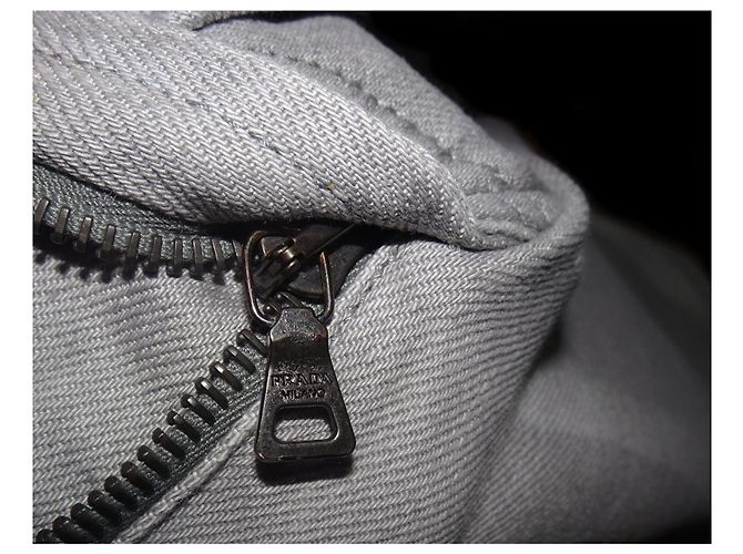 JEANS PRADA TIGHT FIT GRIGI - vista 3