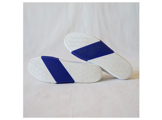 Chanel Scarpe da ginnastica Bianco Blu - vista 8