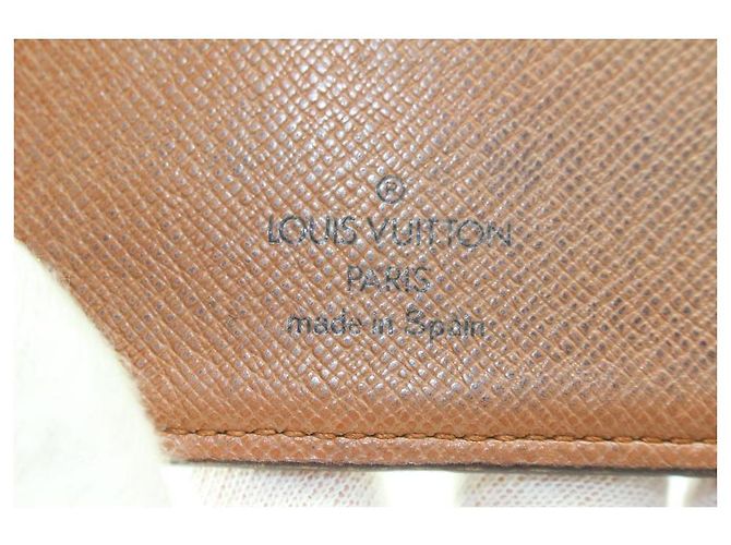 Louis Vuitton Billetera Florin Bifold Monogram Slender Marco Múltiple - vista 11