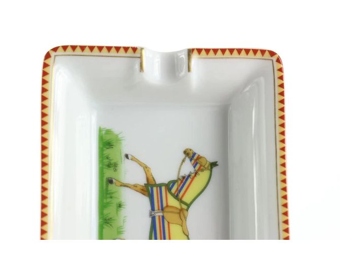 Hermès Pferdemotiv Aschenbecher - Ansicht 2