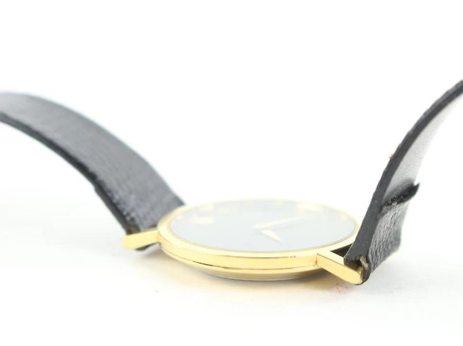Movado oro x negro 87-45-882 Museo 30reloj mm - vista 8