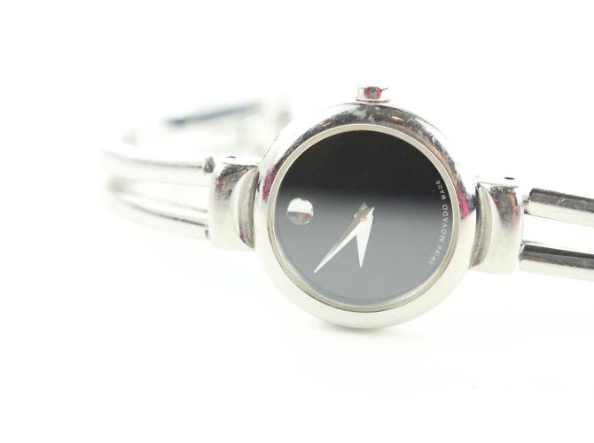 Movado argento x nero 06 3 14 1013 23mm Harmony Watch - vista 2