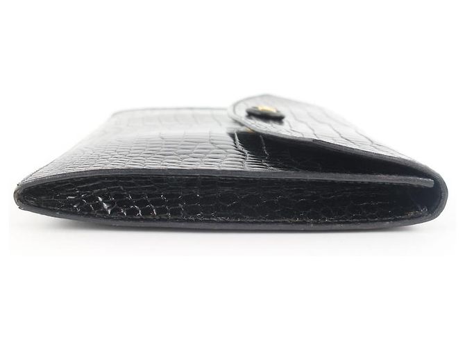 Hermès Borsa a busta Pochette Pochette in coccodrillo Rio nero Porosus - vista 4