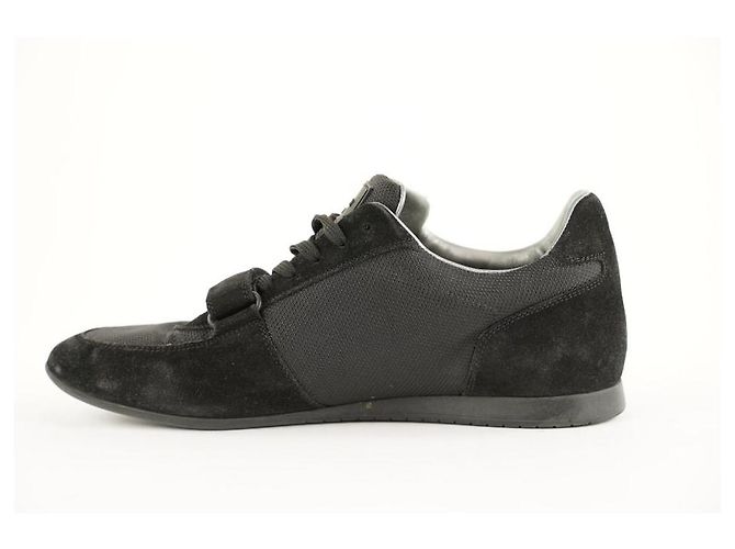 Louis Vuitton Zapatilla deportiva LV Initial Varsity Trainer Runner negra para hombre - vista 4