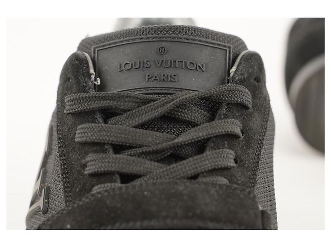 Louis Vuitton Zapatilla deportiva LV Initial Varsity Trainer Runner negra para hombre - vista 5