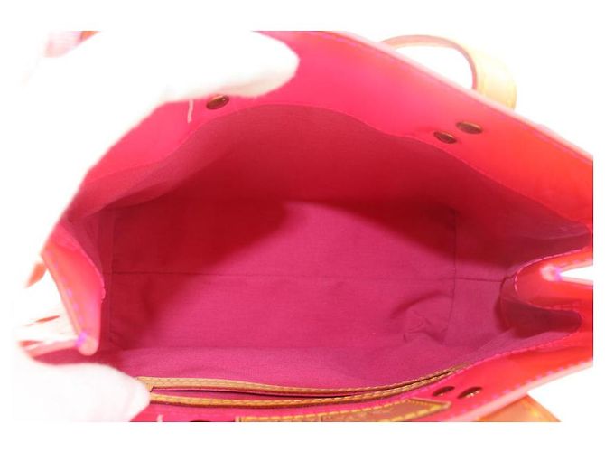 Louis Vuitton Rob Wilson Orange Monogramm Vernis Fluo Neon Reade PM Einkaufstasche - Ansicht 10