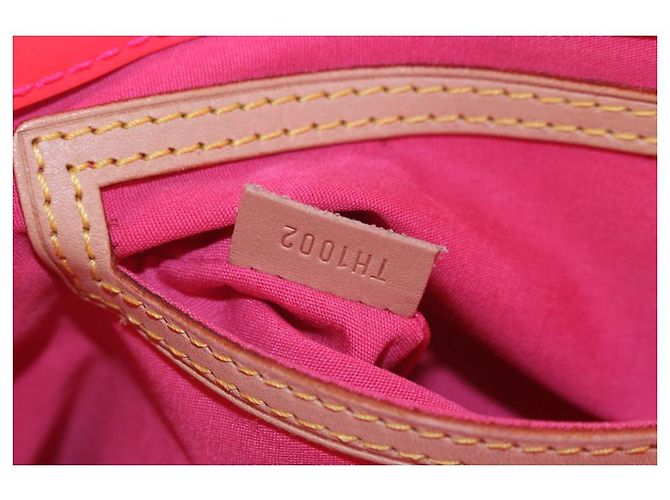Louis Vuitton Rob Wilson Orange Monogramm Vernis Fluo Neon Reade PM Einkaufstasche - Ansicht 11