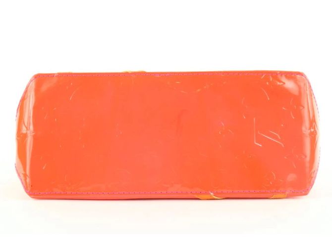 Louis Vuitton Rob Wilson Orange Monogramm Vernis Fluo Neon Reade PM Einkaufstasche - Ansicht 6