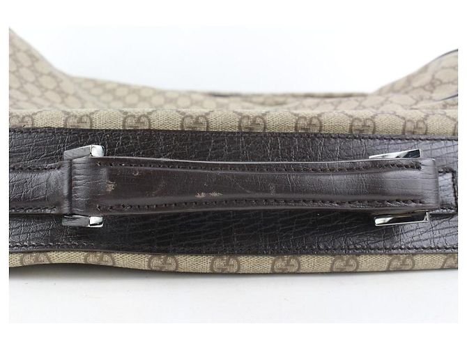 Gucci Porta abiti marrone Supreme GG - vista 4