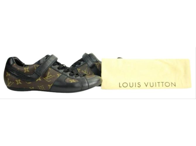 Louis Vuitton Seltene Herrengröße 7 Monogram Globe Trotter Sneaker - Ansicht 10