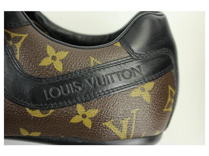 Louis Vuitton Seltene Herrengröße 7 Monogram Globe Trotter Sneaker - Ansicht 2