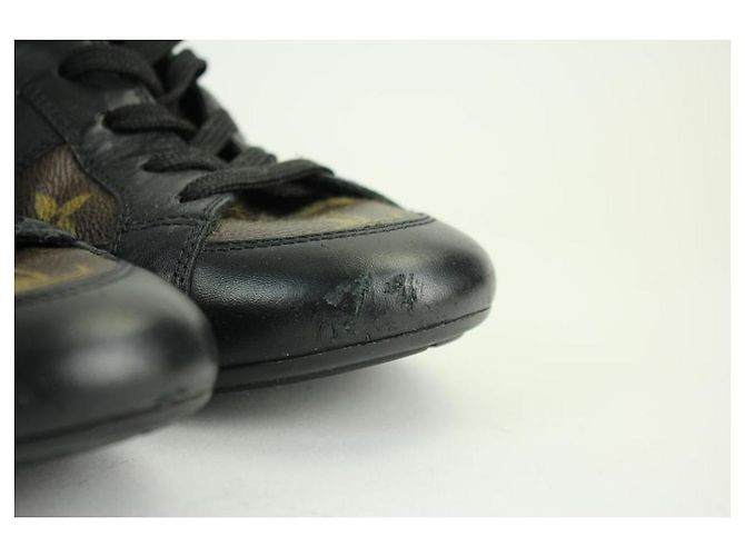Louis Vuitton Seltene Herrengröße 7 Monogram Globe Trotter Sneaker - Ansicht 4