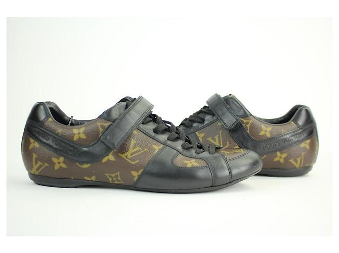 Louis Vuitton Seltene Herrengröße 7 Monogram Globe Trotter Sneaker - Ansicht 9