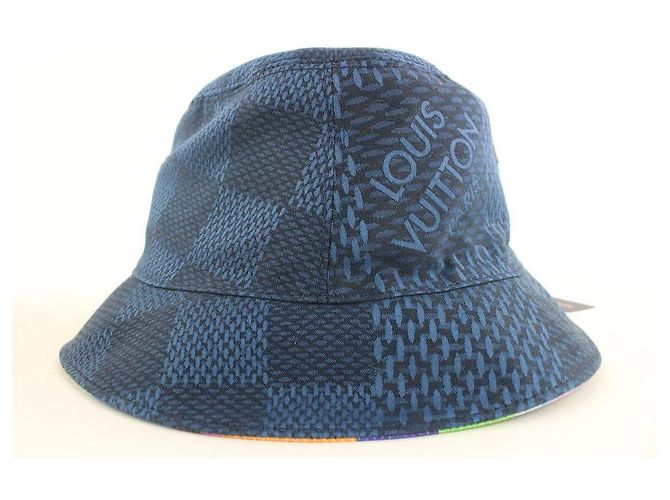 Bucket Louis Vuitton Size 60 Mehrfarbiger Damie 3D Eimerhut Bob Fisherman - Ansicht 2
