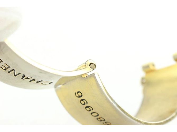 Chanel Perno a catena indirizzo x telefono Cambon Cuff Bangle Bracelet - vista 9