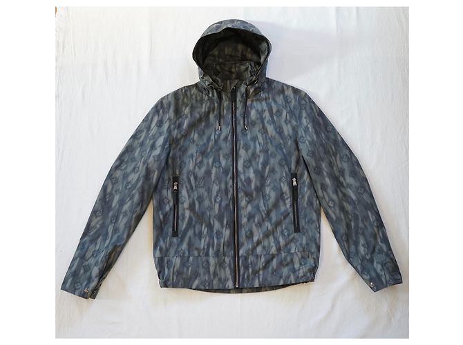 Louis Vuitton Men Coats Outerwear Khaki - view 6