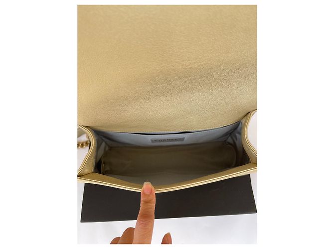 Edizione limitata Chanel OLD BOY (25X15X9)Borsa D'oro - vista 10