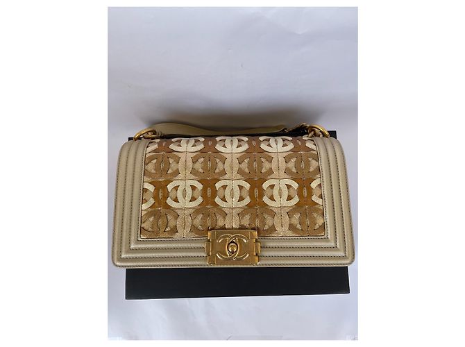 Edizione limitata Chanel OLD BOY (25X15X9)Borsa D'oro - vista 7