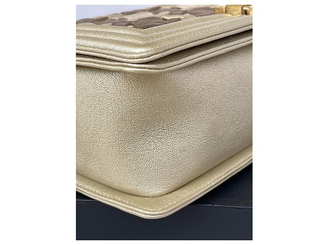 Edizione limitata Chanel OLD BOY (25X15X9)Borsa D'oro - vista 9