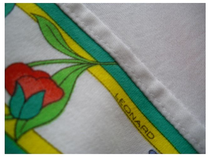 Leonard Tunika Bluse mit Blumenmuster Baumwolle Viskose Größe 42 Mehrfarben - Ansicht 7