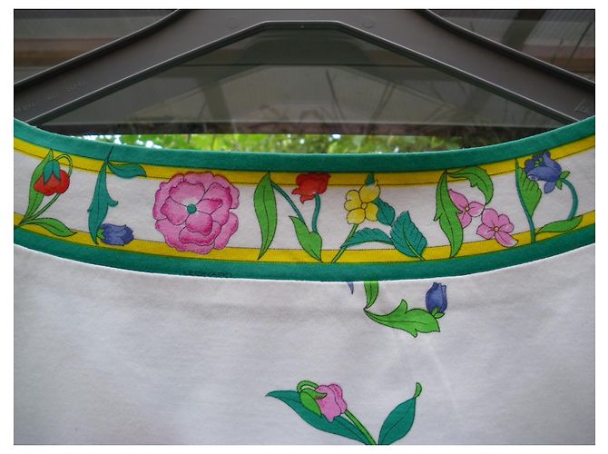Leonard Tunika Bluse mit Blumenmuster Baumwolle Viskose Größe 42 Mehrfarben - Ansicht 9