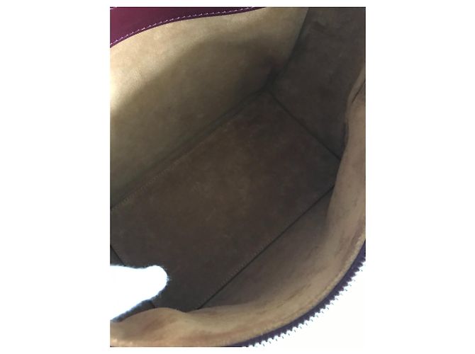 Sophie Hulme Borsa Bolt grande - Rossa Bordò - vista 16