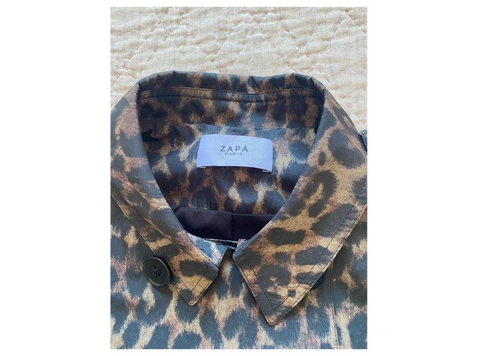 Abrigo Zapa Imper Estampado Leopardo Estampado de leopardo - vista 7