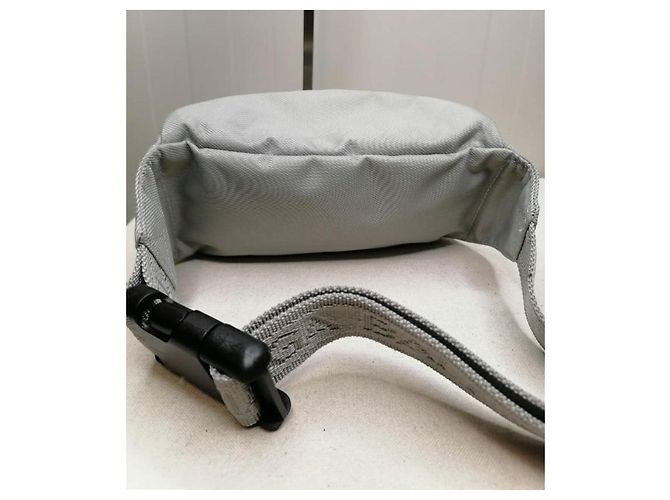 Balenciaga Beuteltasche Grau Segeltuch - Ansicht 3