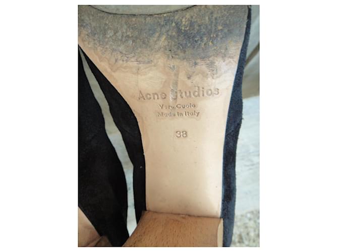 Botines Acne p 38 Negro - vista 4