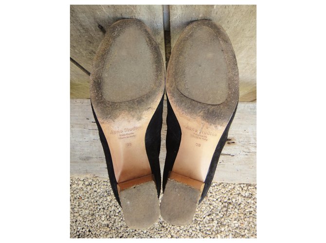 Botines Acne p 38 Negro - vista 5