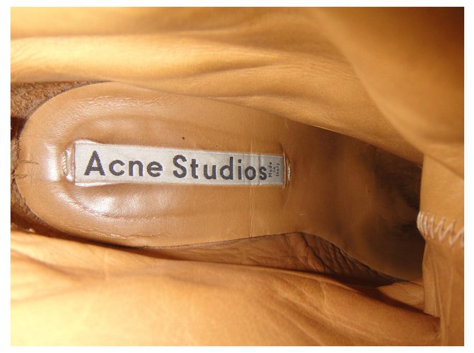 Botines Acne p 38 Negro - vista 6