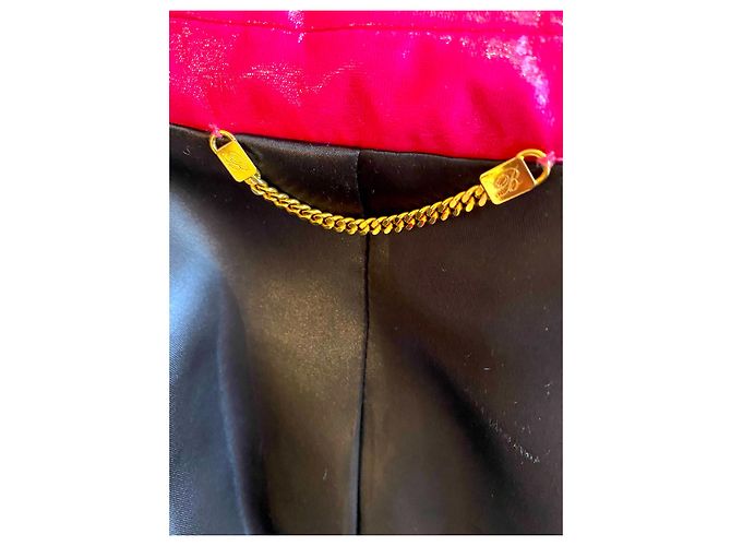 Tailleur Giacca e Gonna Blumarine Fucsia Metallizzato - vista 10