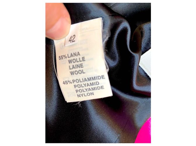 Tailleur Giacca e Gonna Blumarine Fucsia Metallizzato - vista 11