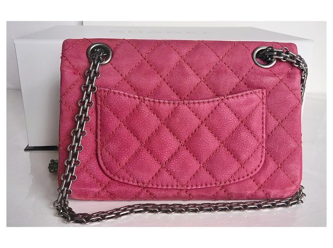 Chanel 2.55 Mini Fucsia - vista 3