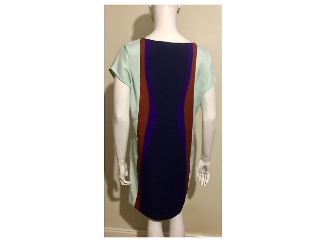 Diane Von Furstenberg Vestido caftán arcoíris Harriet de DvF Multicolor - vista 2