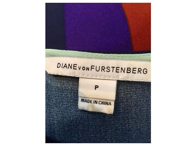 Diane Von Furstenberg Vestido caftán arcoíris Harriet de DvF Multicolor - vista 3