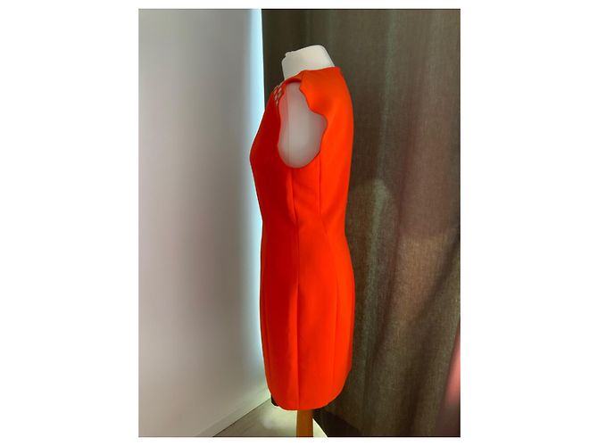 Barbara Bui Cocktailkleid, Hochzeit, Jahrestag... Orange - Ansicht 2