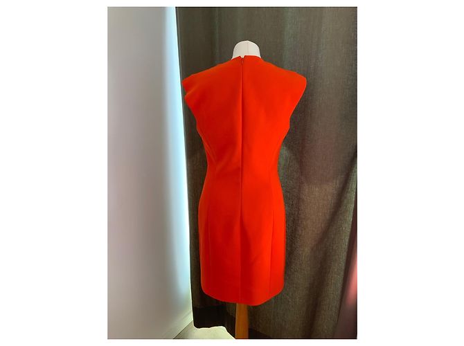 Barbara Bui Cocktailkleid, Hochzeit, Jahrestag... Orange - Ansicht 3