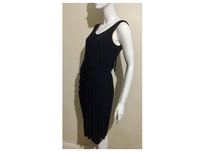 Diane Von Furstenberg Dailla Kleid schwarz Jersey - Ansicht 3