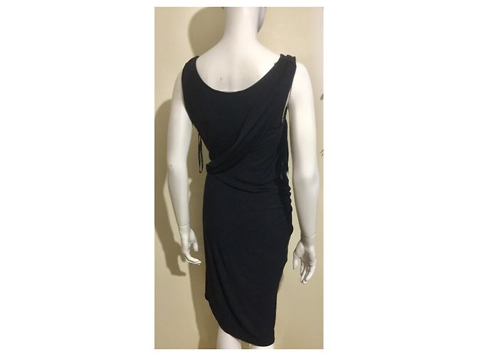 Diane Von Furstenberg Dailla Kleid schwarz Jersey - Ansicht 5