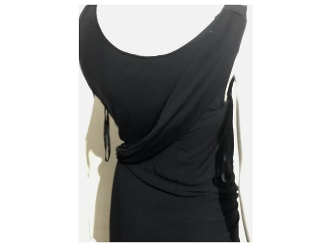 Diane Von Furstenberg Dailla Kleid schwarz Jersey - Ansicht 6