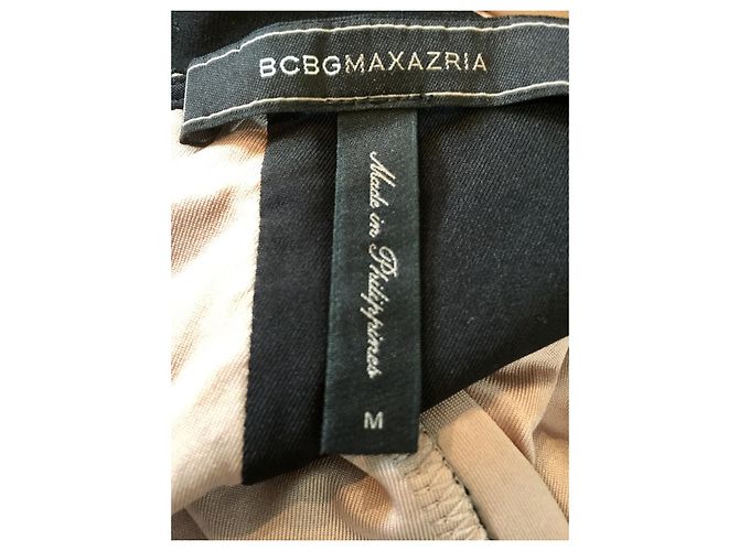 Bcbg Max Azria Vestido Leona con panel de encaje Negro Carne - vista 3